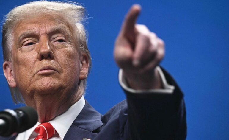  Trump escala la guerra al narco: anuncia ataques terrestres contra los cárteles, “controlan México”