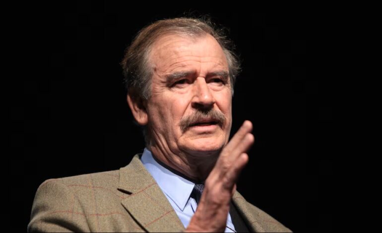  El ex presidente Vicente Fox asegura que México entregaría a EEUU a un “narcopolítico” para asegurar soberanía