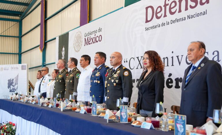 Reconoce Salomón Jara Cruz labor solidaria y humana de la Fuerza Aérea Mexicana en la defensa de los intereses del pueblo