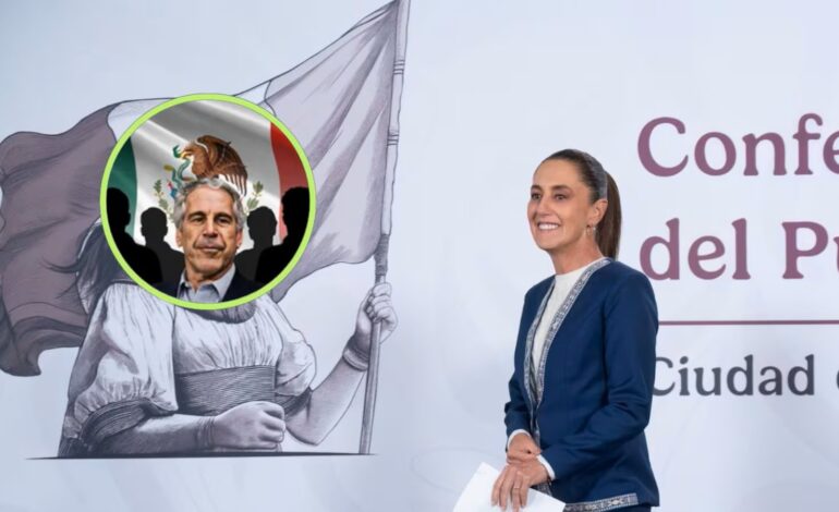  “Si EE.UU. lo solicita participaremos”: Sheinbaum abierta a colaborar por archivos Epstein