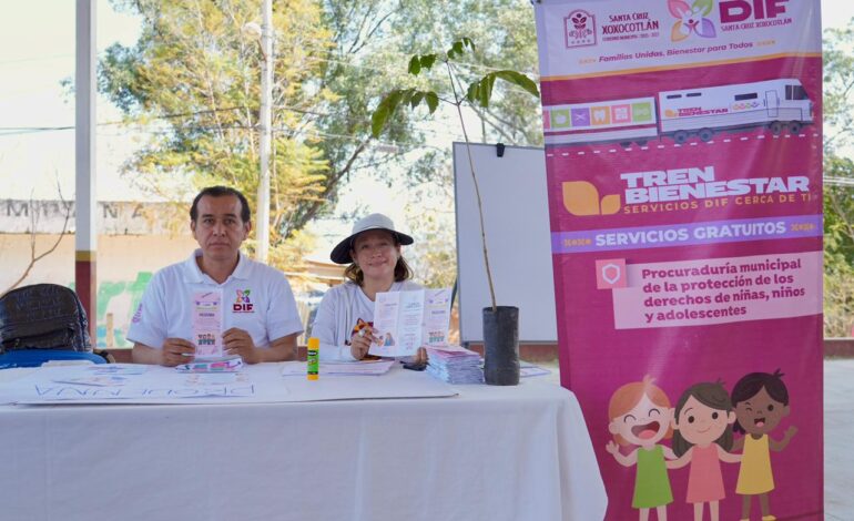  El Tren Bienestar llegará a Aguayo, #Xoxocotlán, con servicios integrales de salud y asistencia social