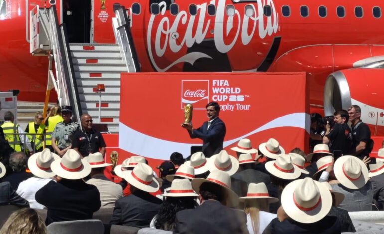  El trofeo del Mundial 2026 llega a México y enciende la cuenta regresiva