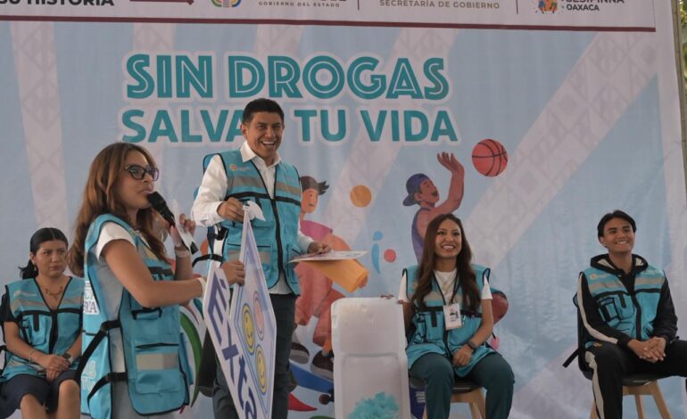  Cero expulsiones, sí al acompañamiento para atender adicciones en escuelas: Salomón Jara Cruz