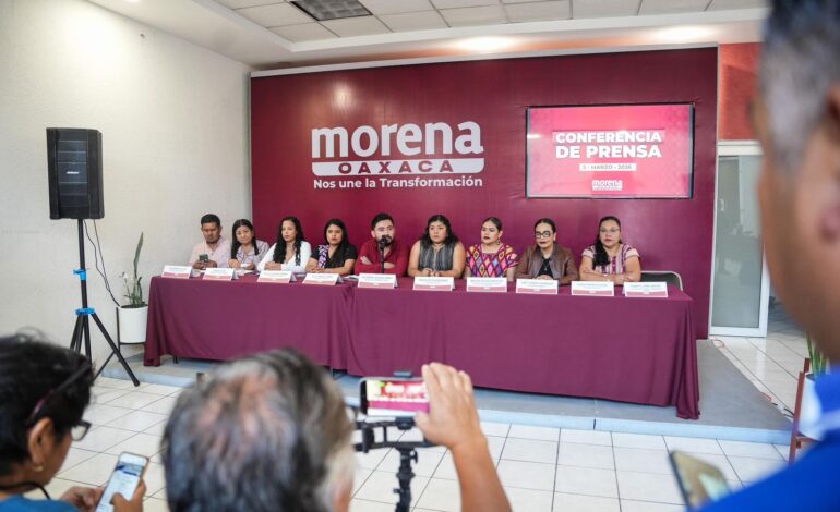  Morena Oaxaca respalda reforma electoral de la Presidenta Sheinbaum; anuncia campaña informativa para contrarrestar desinformación