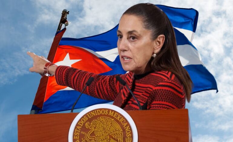  Sheinbaum pagó miles de pesos de su bolsillo para ayudar a Cuba: ¿Cuánto donó la presidenta?