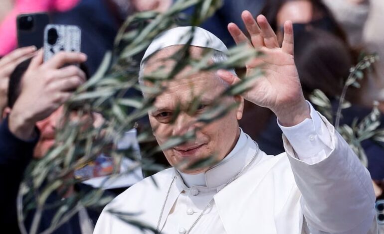  León XIV abrió la Semana Santa con un llamado a la paz: “¡Depongan las armas, recuerden que son hermanos!”