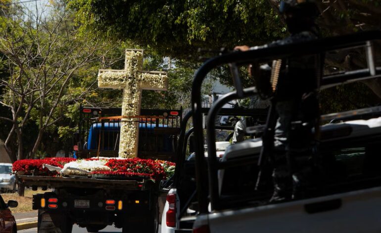  Operativo del Ejército en sepelio de ‘El Mencho’ fue para proteger a la ciudadanía, aclara Omar García Harfuch