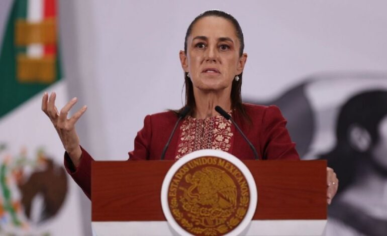  Sheinbaum celebra alto al fuego entre Irán y EE.UU.