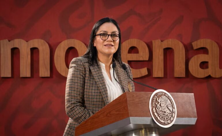  Morena nombra a Ariadna Montiel como su nueva presidenta nacional