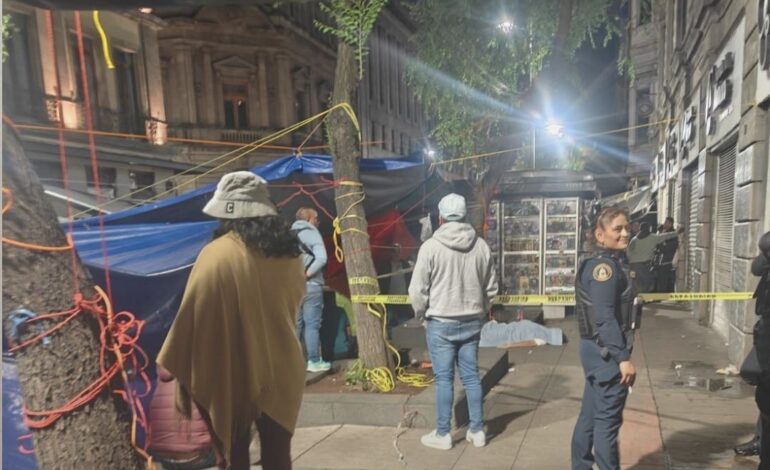 Maestro de la CNTE fallece en campamento de protesta en la CDMX