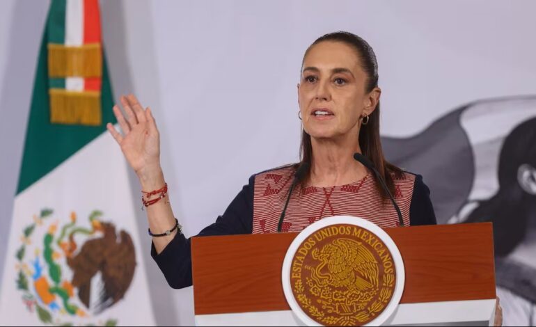 “No está imputada”, dice Sheinbaum sobre comparecencia de Maru Campos ante la FGR