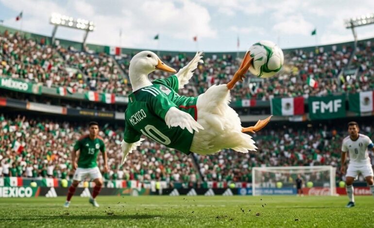 FIFA pide reunión con los dueños del pato Merlín, tras hacerse viral en este Mundial 2026