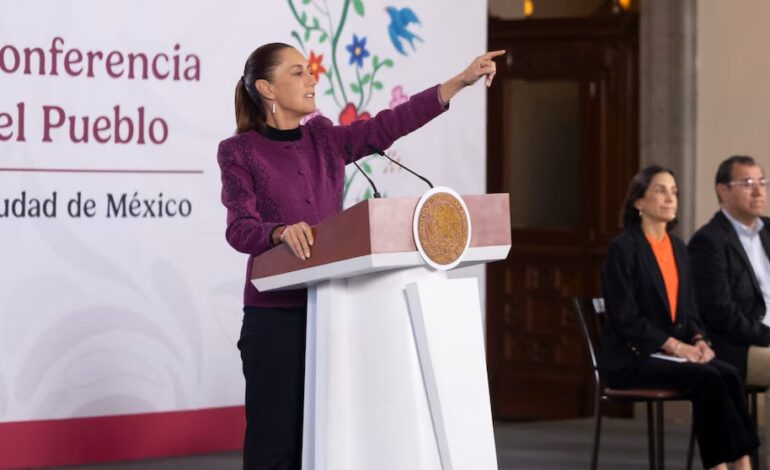  Sheinbaum pide a la secretaria del Bienestar “llamarle la atención” a la prima de AMLO que le dijo “asqueroso” a Trump
