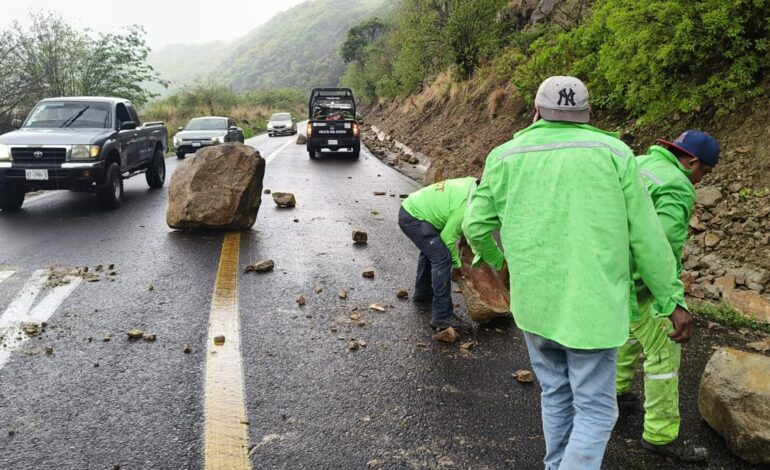 Boris se degrada a depresión tropical tras tocar tierra en Oaxaca; mantiene lluvias fuertes en cinco estados