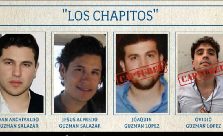 EEUU reitera recompensa de 10 millones de dólares por los hijos de “El Chapo” Guzmán